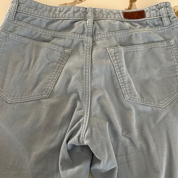 Lands’ End Pants Women’s SZ 6 Blue Corduroy Straight Leg Classic Mid Rise - Picture 6 of 12